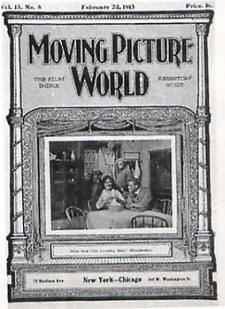 Portada de número de la revista estadounidense "Moving Picture World".