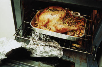 Pavo asado