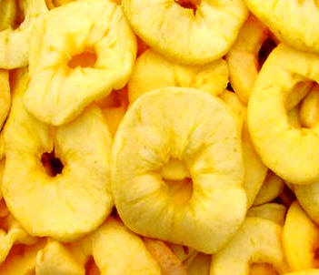 Orejones de manzana