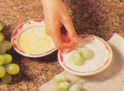 Uvas escarchadas