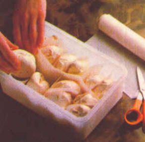 Merengues sin rellenar