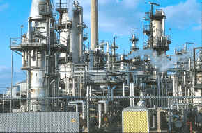 central refinado combustible