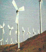 Campo de generadores eólicos