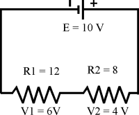 Fórmula del divisor de tensión