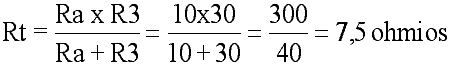 Aplicando la ley de Ohm a circuitos paralelo