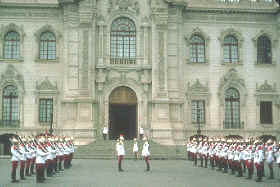 Palacio del Gobierno, en Lima
