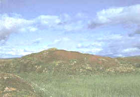 Tundra del norte de Suecia durante la estación veraniega