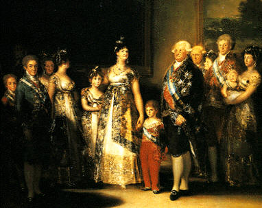 La familia de Carlos IV, Museo del Prado