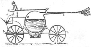 CARRO DE VAPOR. Su creador fue Newton. Se basó en el principio de acción y reacción de manera semejante a la eolípila de Herón.