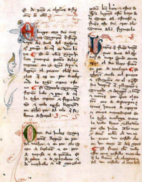 Manuscrito de Embajada a Tamerlán