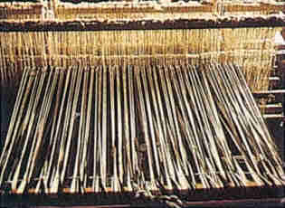 Antiguo telar conservado en el Museo de El Serrablo - Sabiñánigo (Aragón - España)